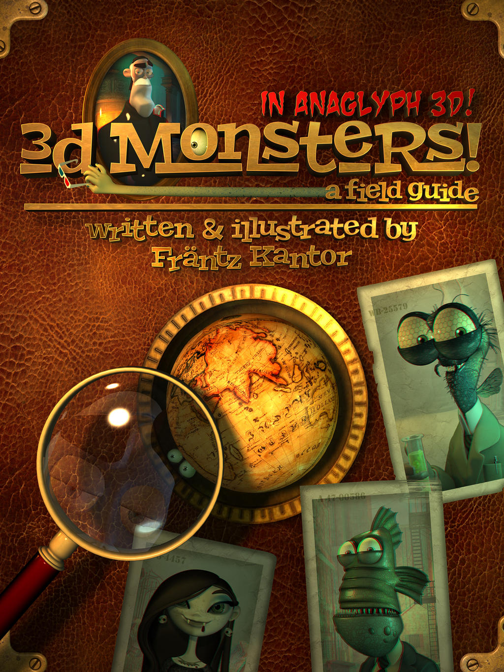 3D Monsters Field Guide Cover Concept by FrantzKantor on DeviantArt