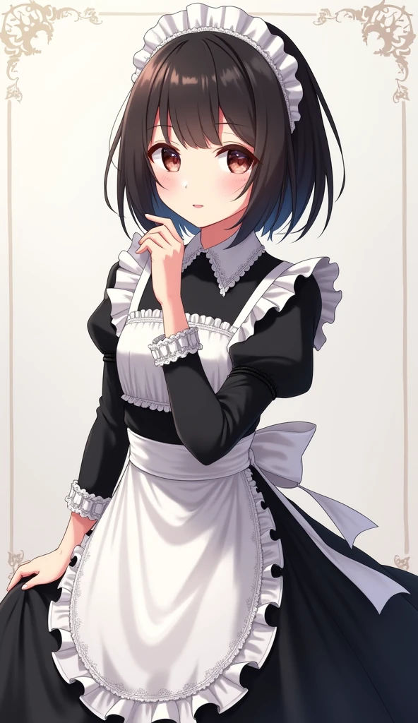 Anime Girl In Maid Dress Posing For Picture By Toxic amanda On DeviantArt anime-girl-in-maid-dress-posing-for-picture-by-toxic-amanda-on-deviantart