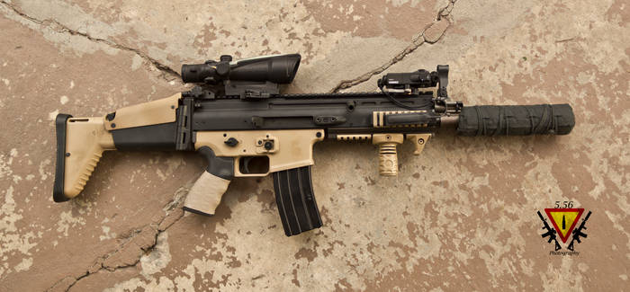 FNH SCAR 16 SBR Suppressed