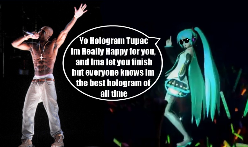 Miku vs Tupac Meme