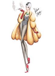 Cruella de Vil in Haute Couture