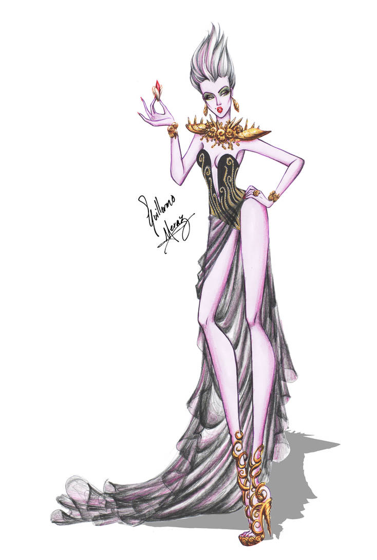 Ursula in Haute Couture by Guillermo Meraz by frozen-winter-prince on ...