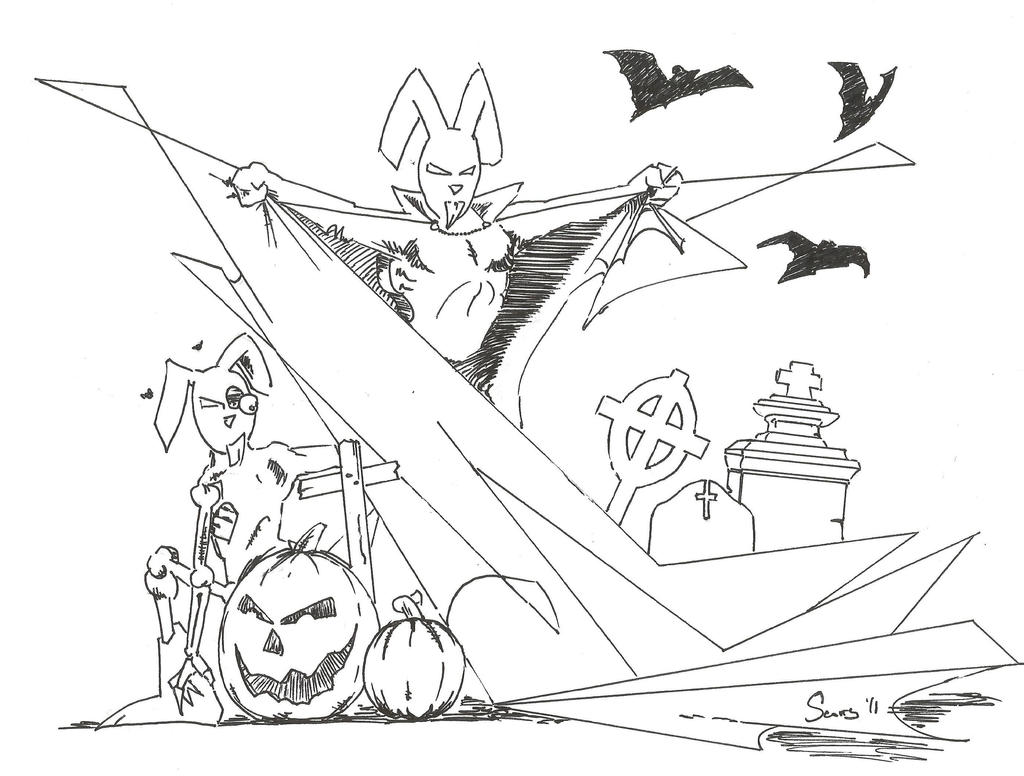 Vampire Rabbit Deviantart Vampire bunny by quaid99 on DeviantArt