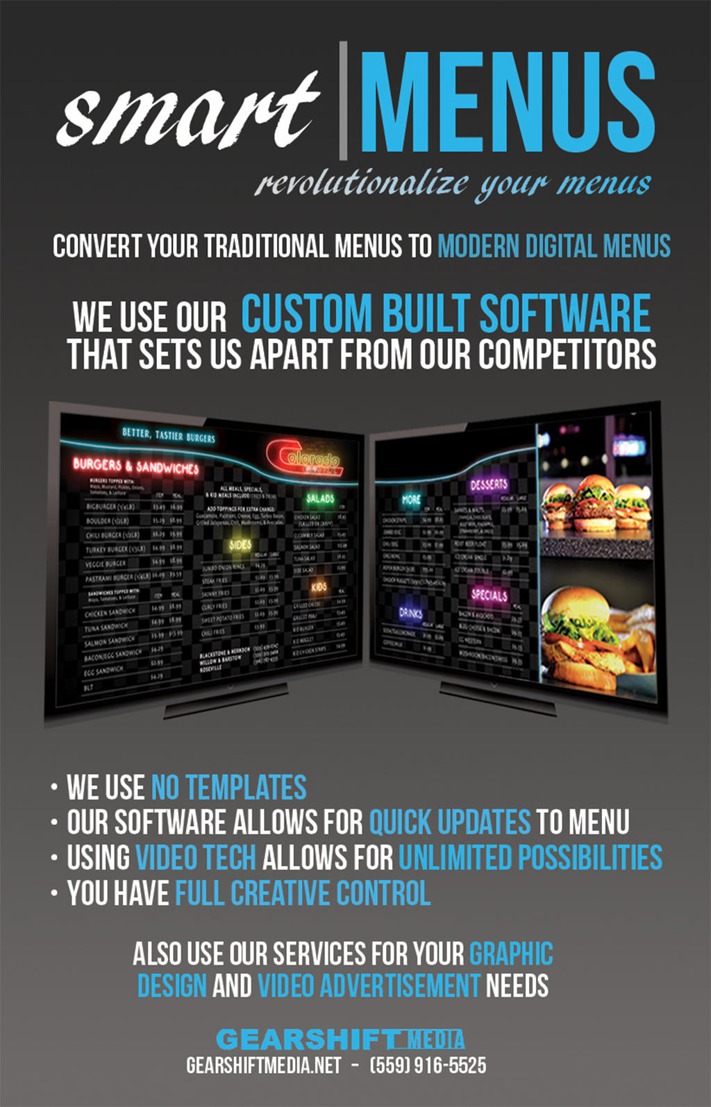 Smart Menu Vertical Smart Menus Flyer by gearshiftmediaprod on DeviantArt