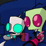 Gir and Zim, chillin
