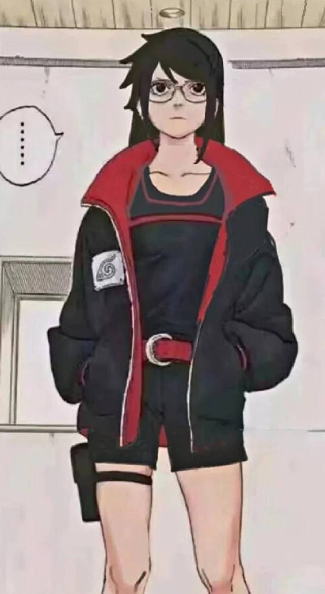 Sarada Uchiha post Timeskip by mosesthatdude on DeviantArt