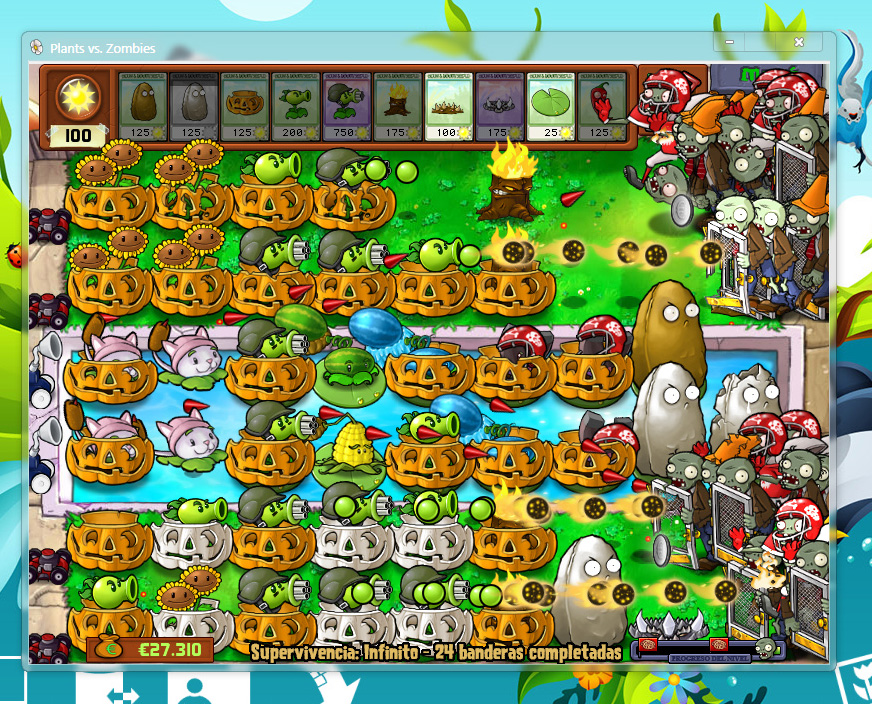 D: Plants vs Zombies