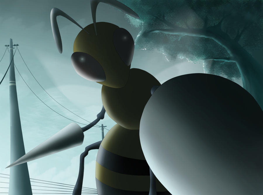 Beedrill Inflation Beedrill by All0412 on DeviantArt