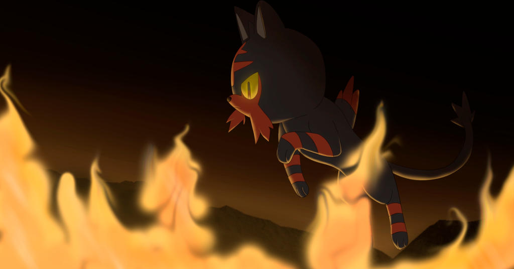 Litten by All0412 on DeviantArt