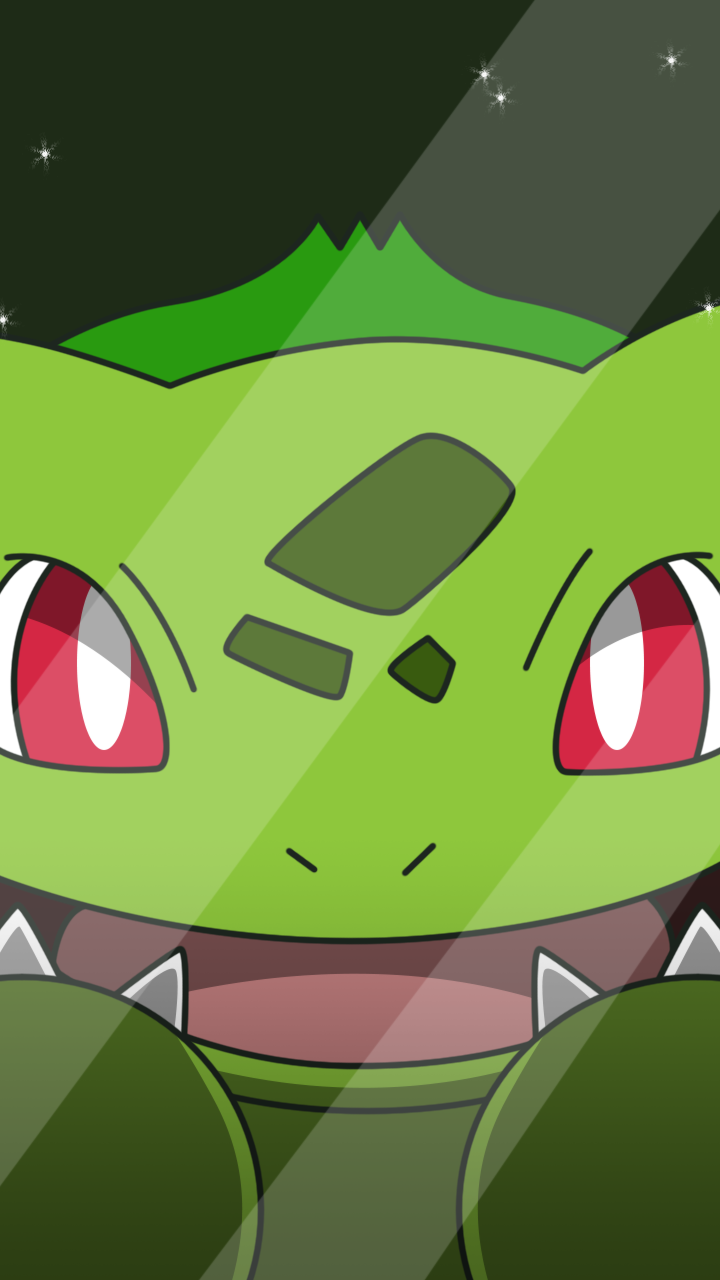 Shiny Bulbasaur cp721 - StrawberryYo8, Alpha