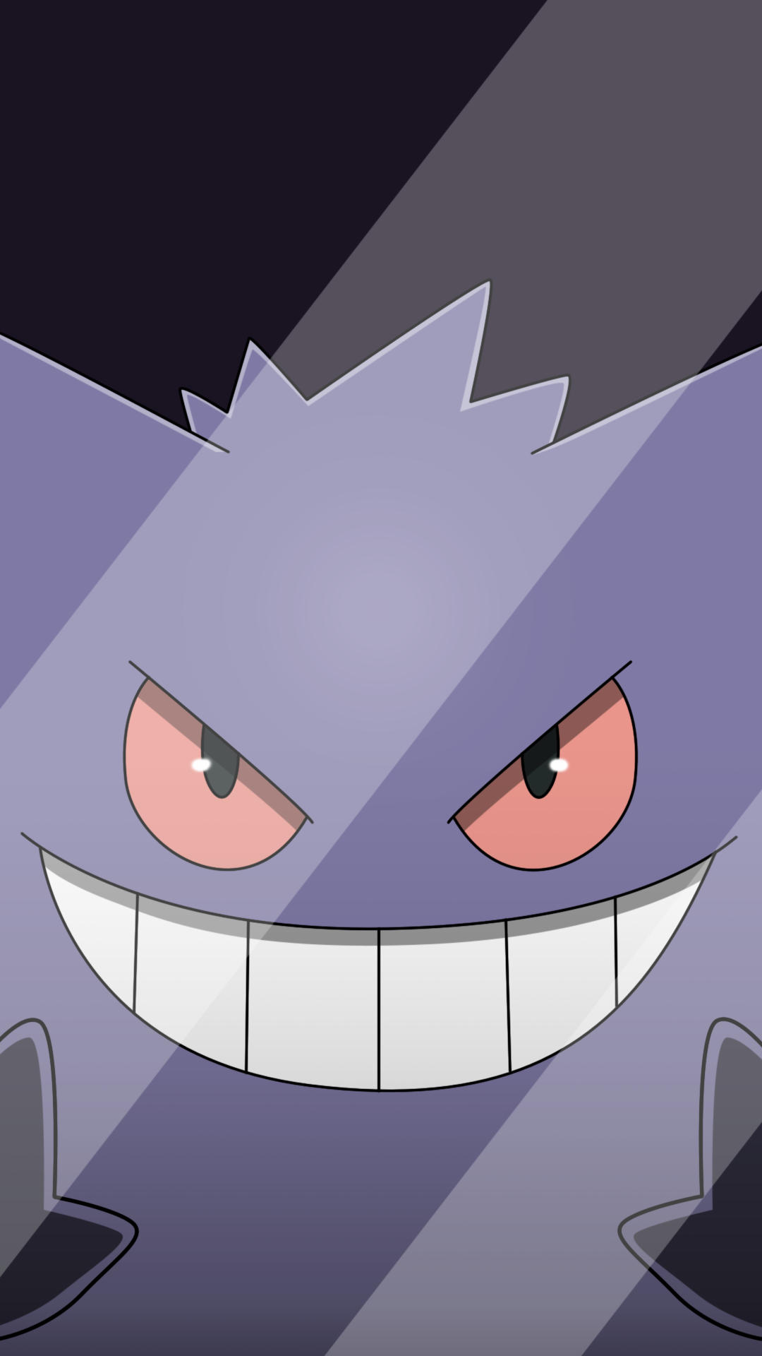 Shiny Mega Gengar by Hattori-Hako on DeviantArt