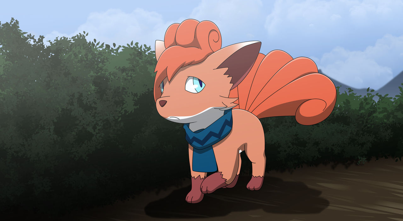 Commission: Vulpix by All0412 on DeviantArt