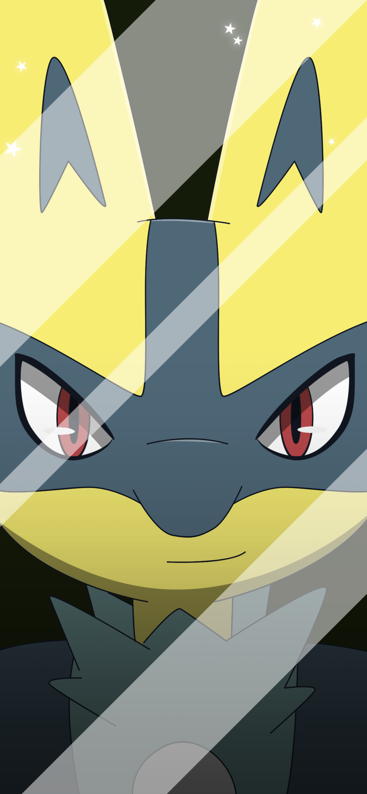 OC] Shiny Lucario with Master Rank! : r/pokemon