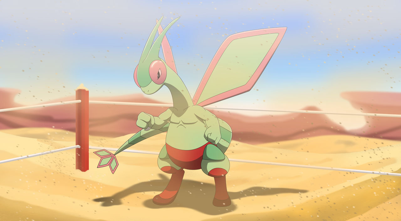 Commission: Flygon by All0412 on DeviantArt
