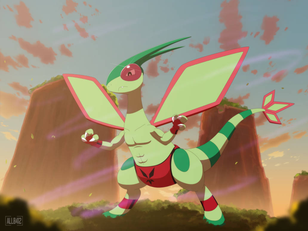 Comm: Flygon by All0412 on DeviantArt