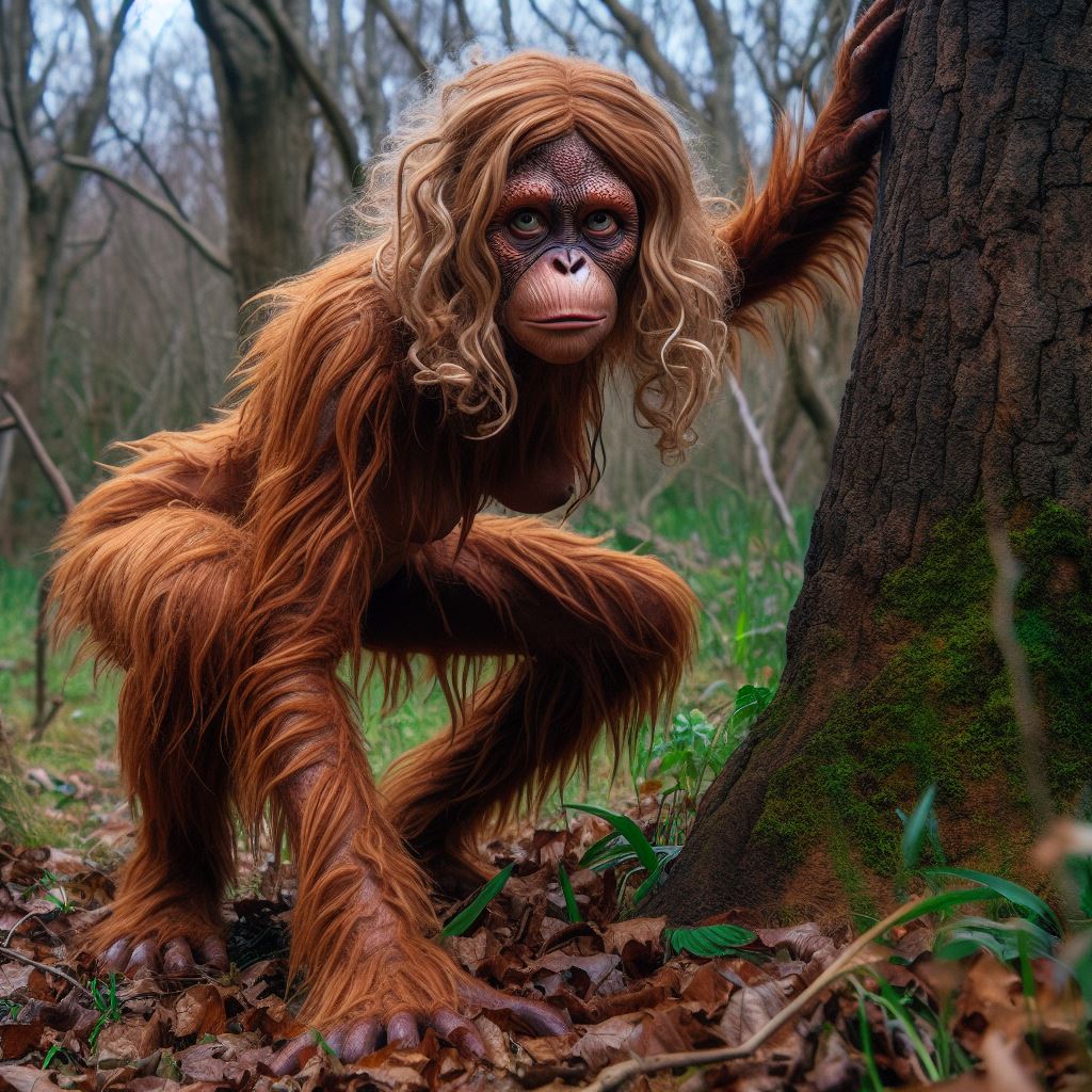 Primated Deviantart The Primates Preview - Blonde Orangutan 013 by wolfmanjack on DeviantArt