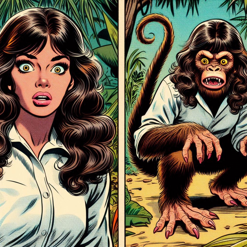 Monkeys Cartoon Deviantart Comic Book Monkeys 003 by wolfmanjack on DeviantArt