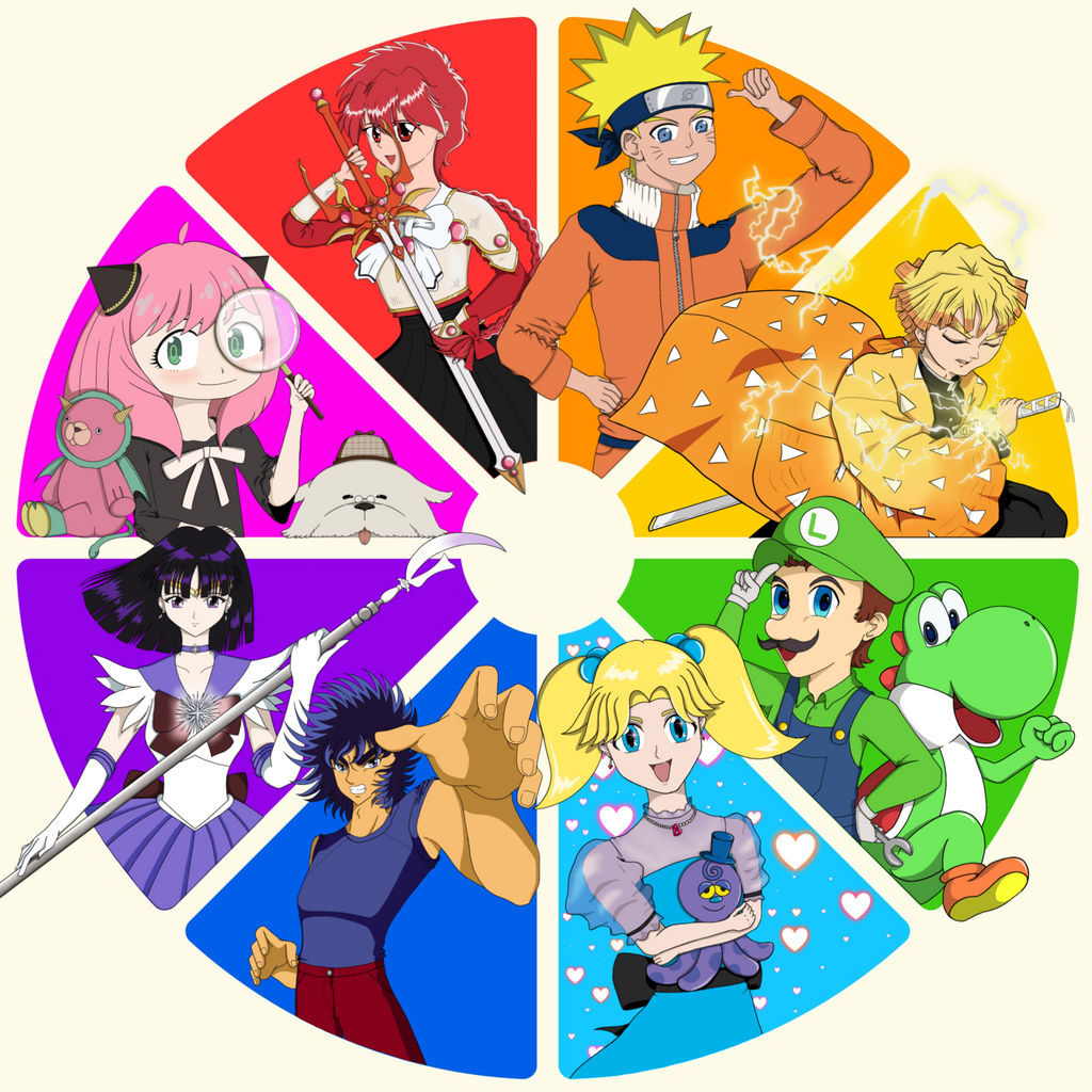Deviantart Color Wheel Collab Color Wheel Challenge by bellemosca on DeviantArt
