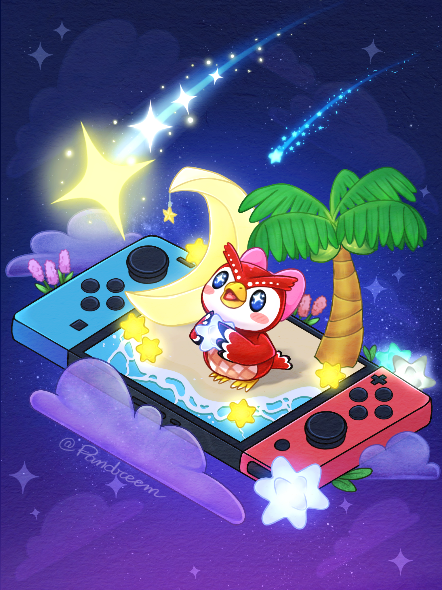 Animal Crossing Wallpaper - Celeste by Pandreem on DeviantArt Animal Crossing Wallpaper - Celeste by Pandreem on DeviantArt