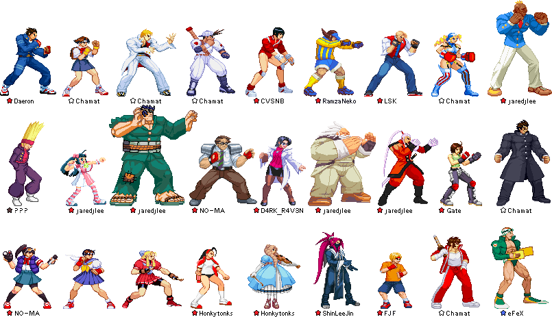 Rival Schools-Roster by LuisChamat on DeviantArt