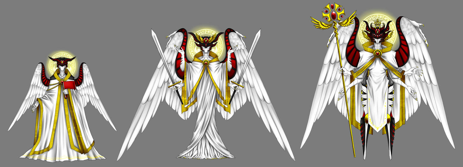 Christian Angelic Hierarchy - Third Sphere by KelbremDusk on DeviantArt