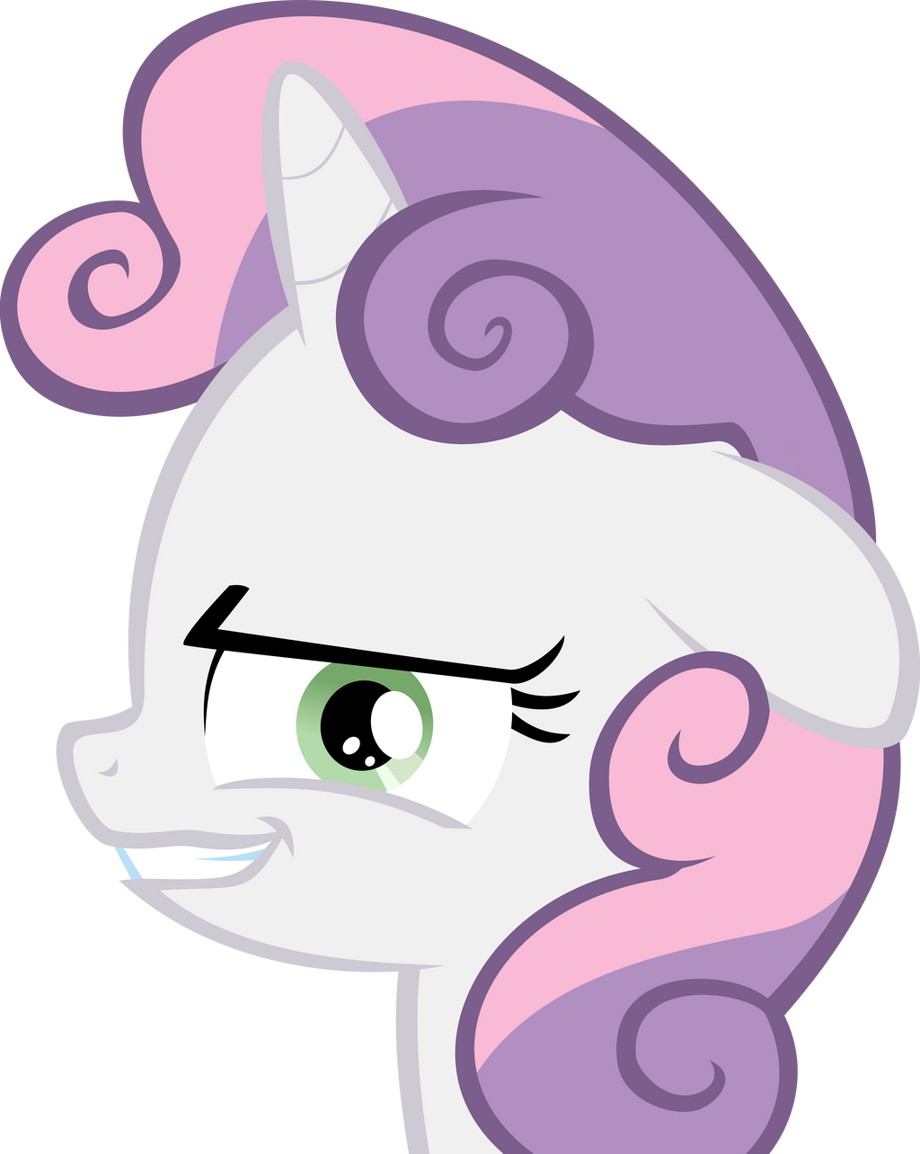 Sweetie Belle stares into your soul