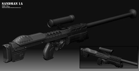 Sandman 1A - sniper rifle