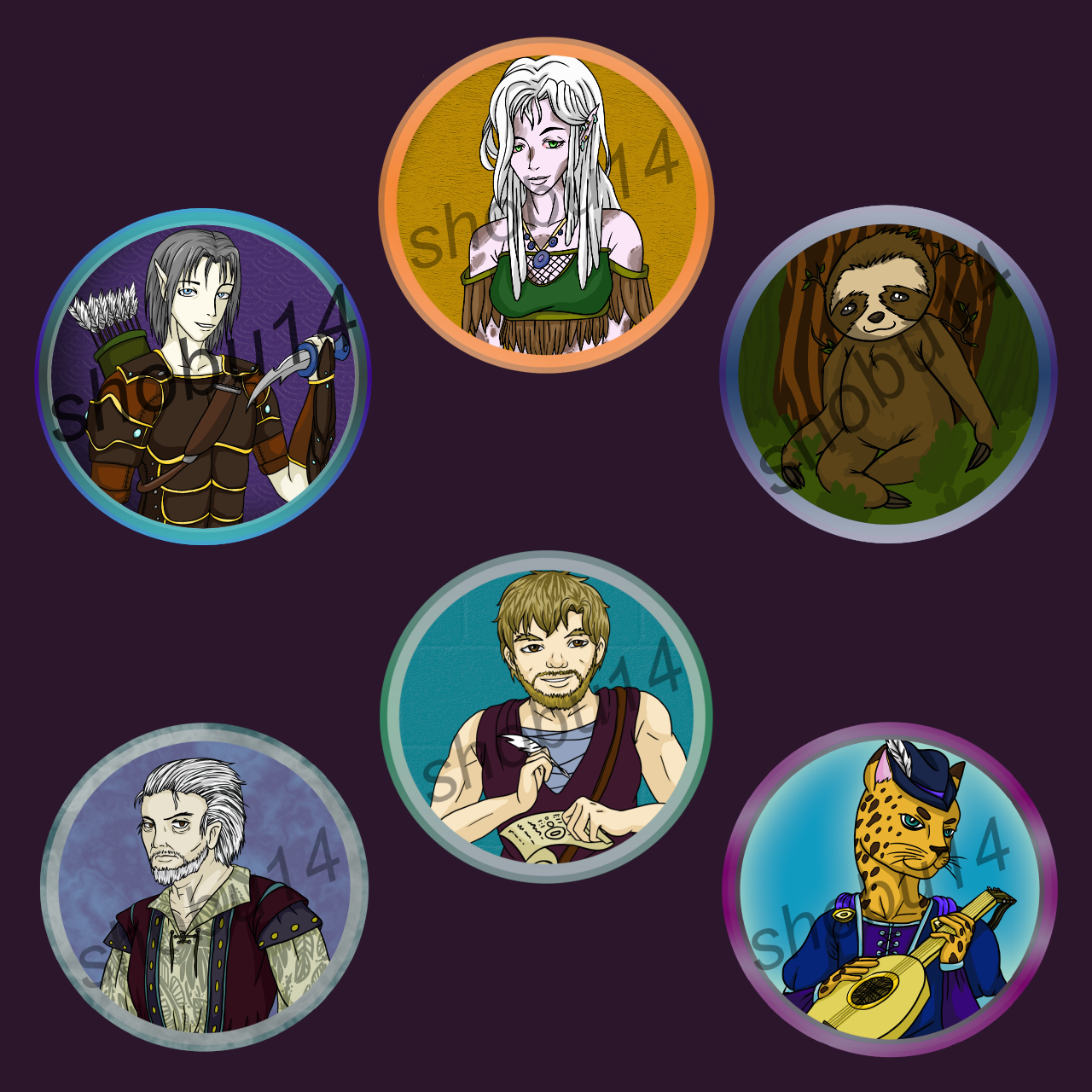DnD Tokens by Shobu14 on DeviantArt
