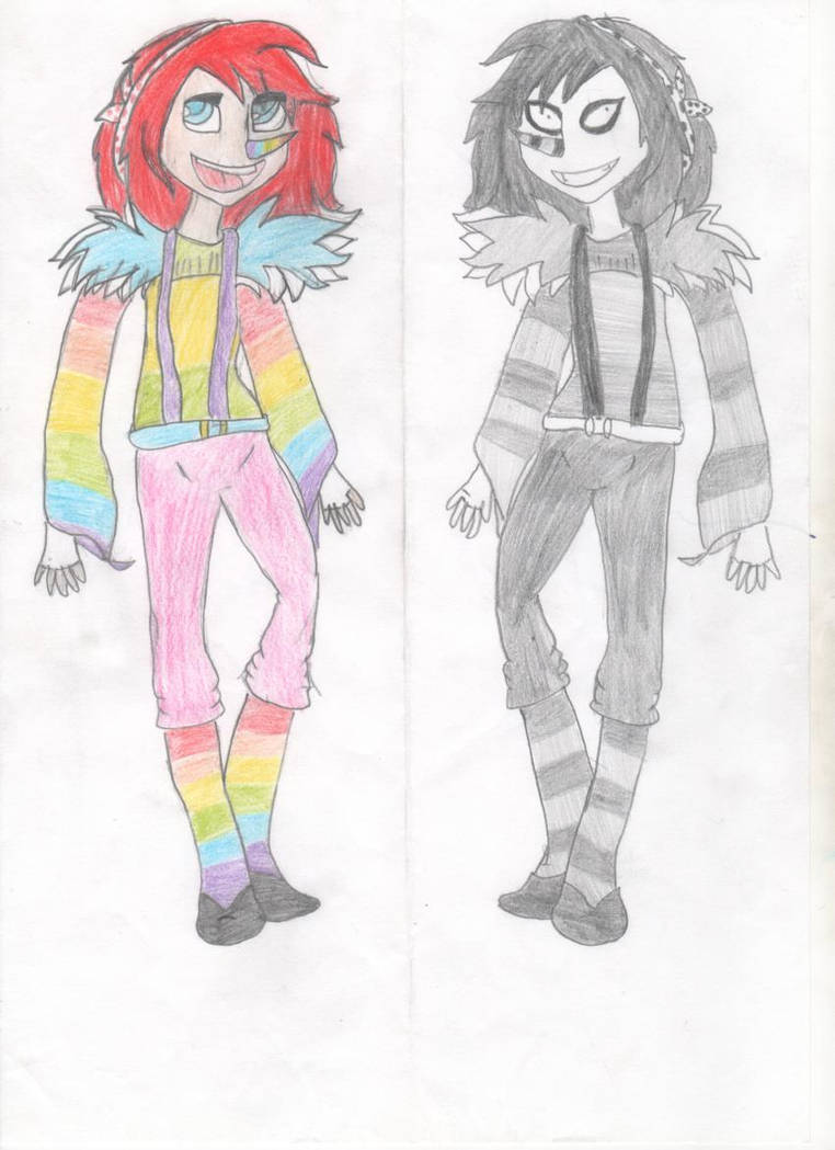 Laughing Jack Before and After by Emmathemurder on DeviantArt