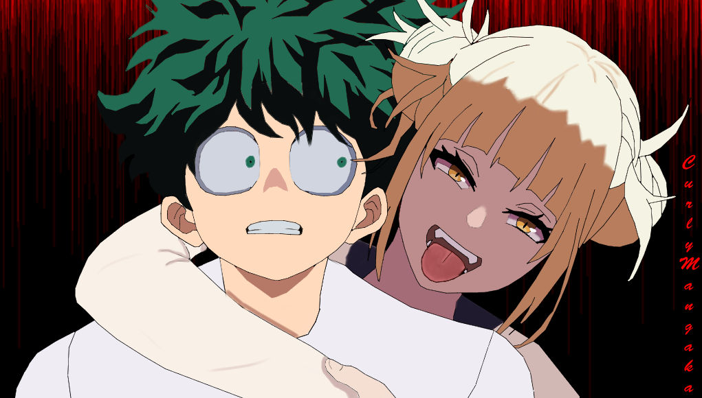 Izuku X Toga Fan Art by CurlyMangaka on DeviantArt