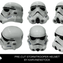 Stormtrooper Helmet (Pre-cut Stock)