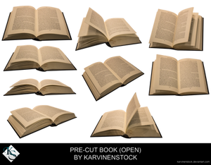 Open Book (Pre-cut Stock)