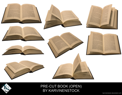 Open Book (Pre-cut Stock)