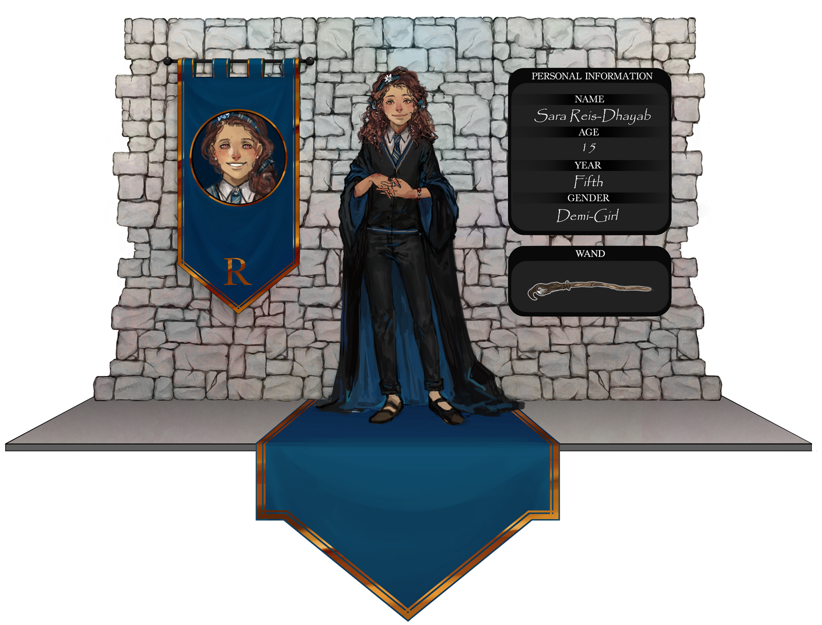 RAVENCLAW UNIFORM UPDATED by yinyangswings on DeviantArt