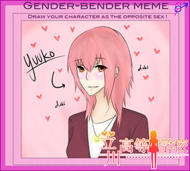 TH : Yuuko~ (Yuudai Genderbend)