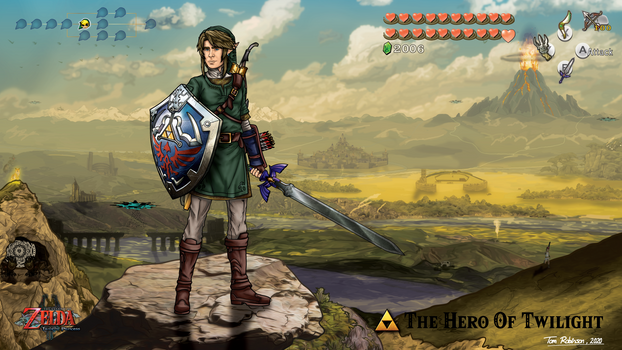 Legend Of Zelda Link - The Hero Of Twilight