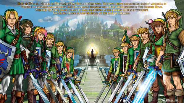 Legend Of Zelda - All The Links