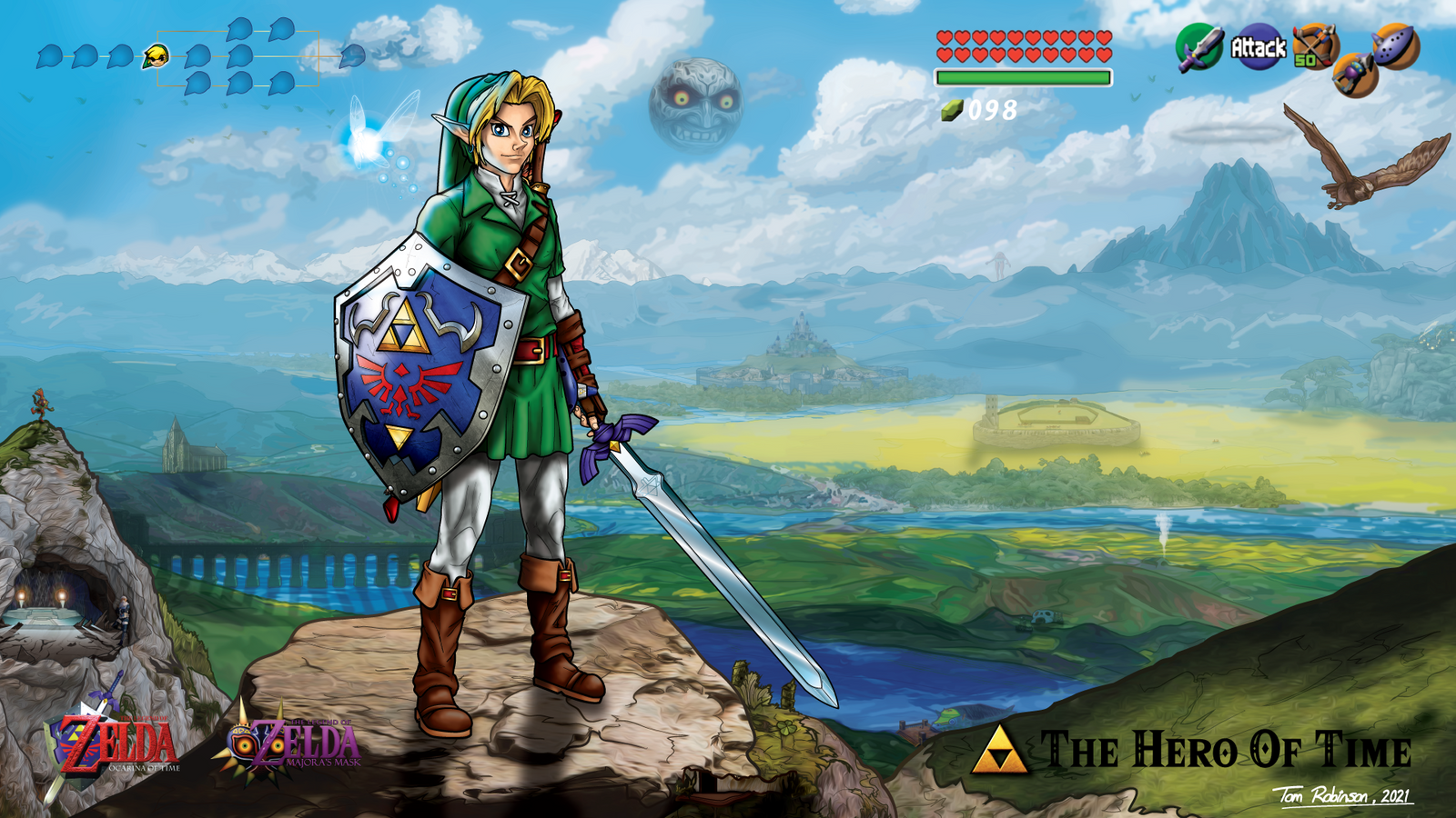 Video Game The Legend of Zelda: A Link to the Past HD Wallpaper