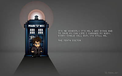 Pixel Doctor Who 10th Doctor Quote 11