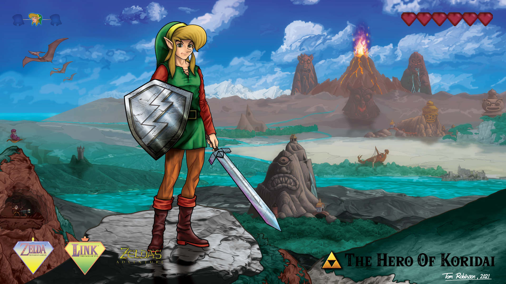 Legend Of Zelda Link - The New Hero Of Hyrule by CosmicThunder on DeviantArt