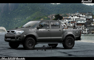 Hilux Bope Caveirao