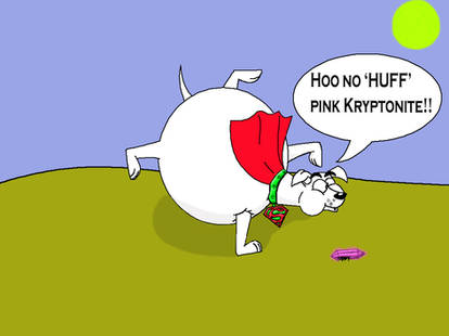 Krypto vs pink Kryptonite