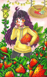 Anki In A Strawberry Feild