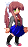 Monika EFZ Sprite Idle