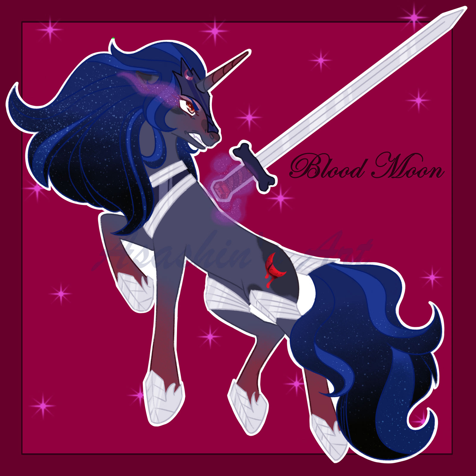 Blood Moon freebie by AsashinsArt on DeviantArt