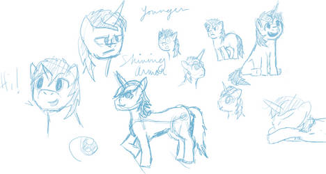 Doodles: Younger Shining Armor