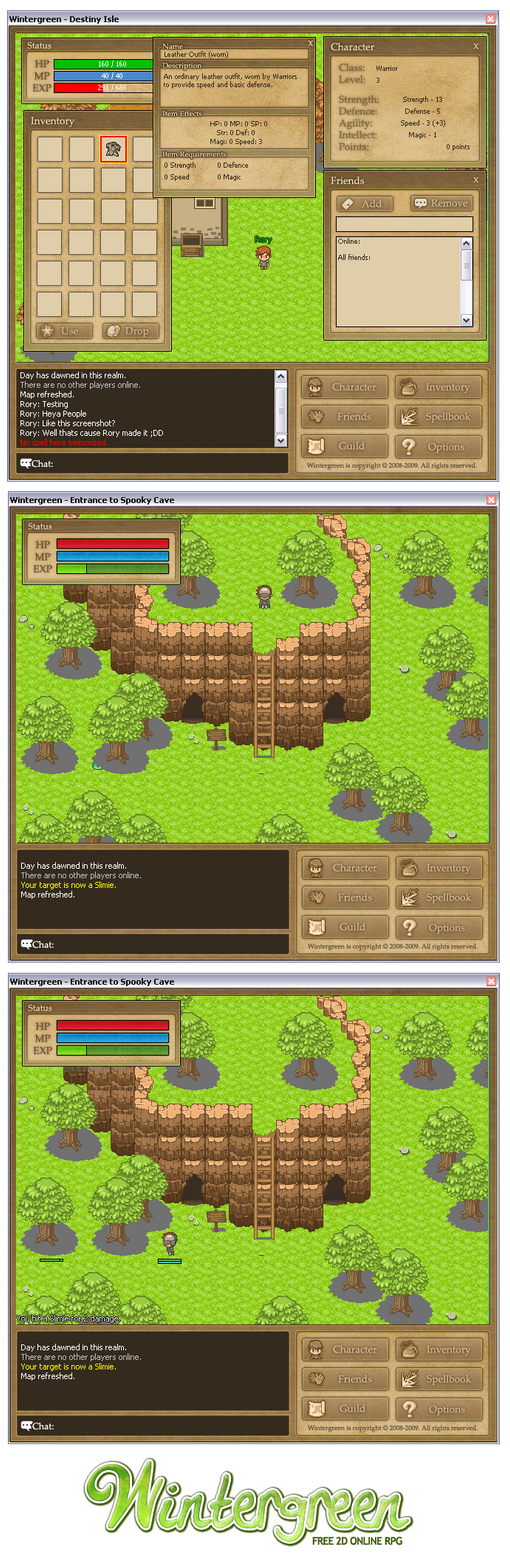 Wintergreen Online Screenshots by Magrory on DeviantArt
