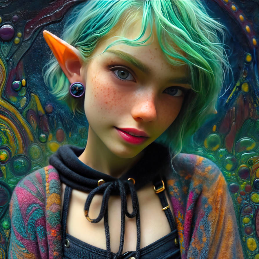 ELF GIRL | 033 by stevencasteel on DeviantArt