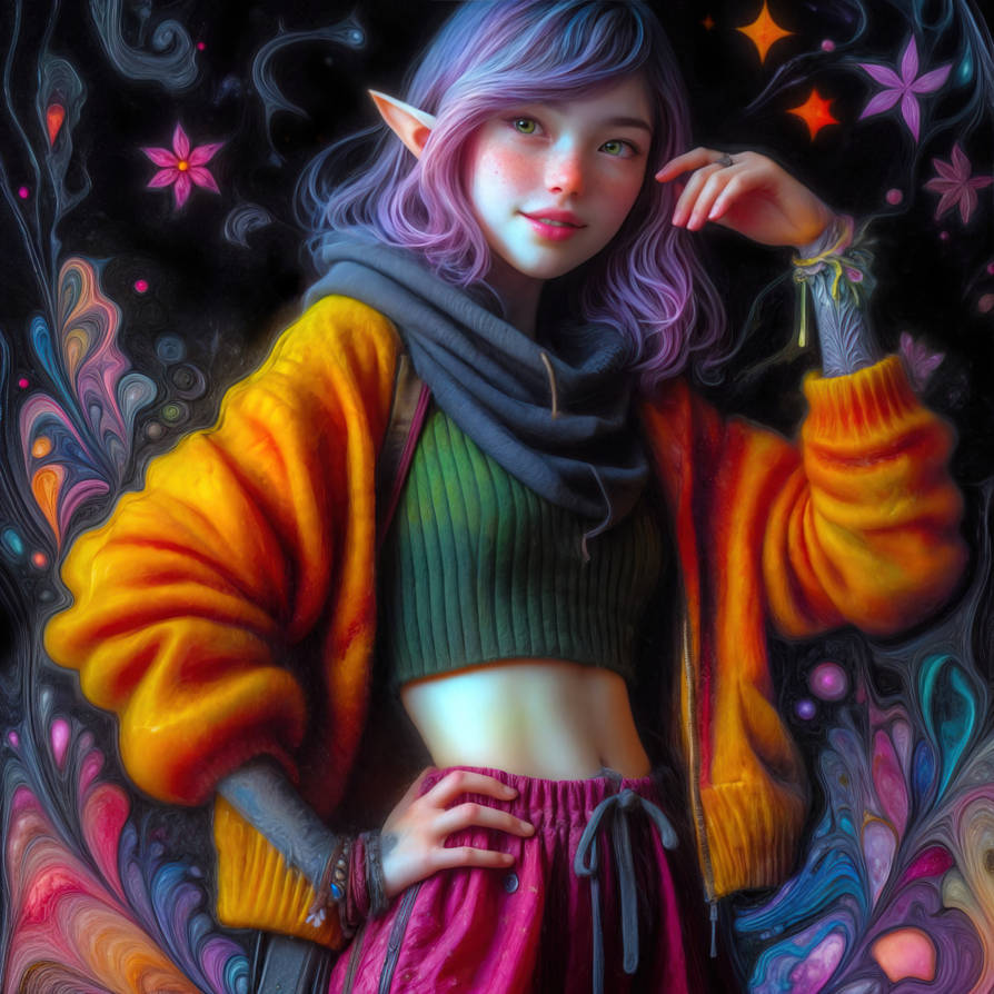 ELF GIRL | 045 by stevencasteel on DeviantArt