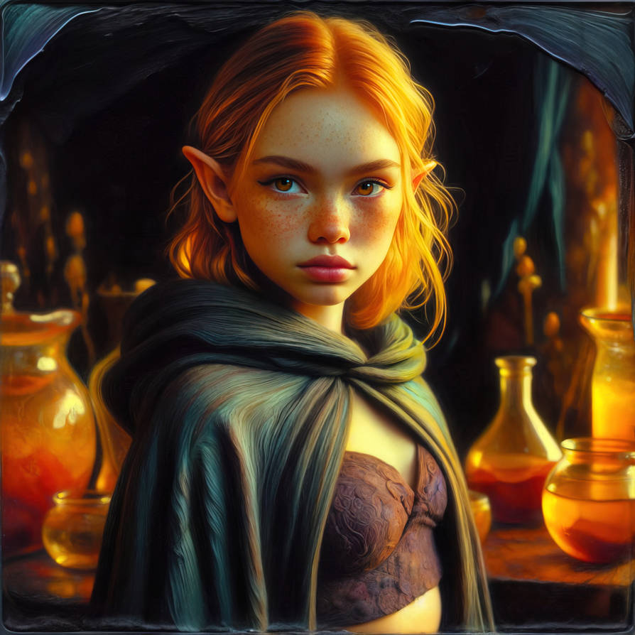 ELF GIRL | 088 by stevencasteel on DeviantArt